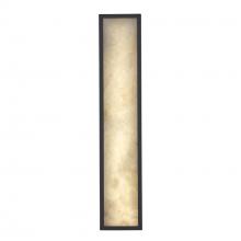 Trans Globe LED-22644 BK - 24' ALABASTER SQUARE SCONCE-BK